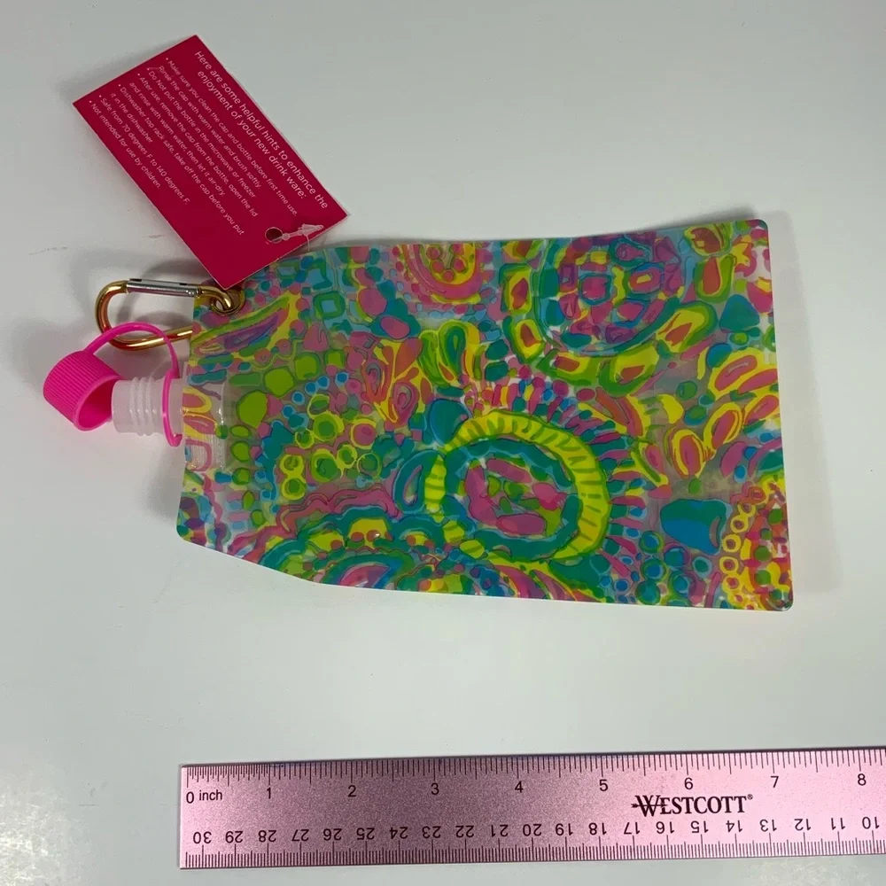 Lilly Pulitzer Colorful Drinkware Pouch 13.5 oz - Picture 3 of 3